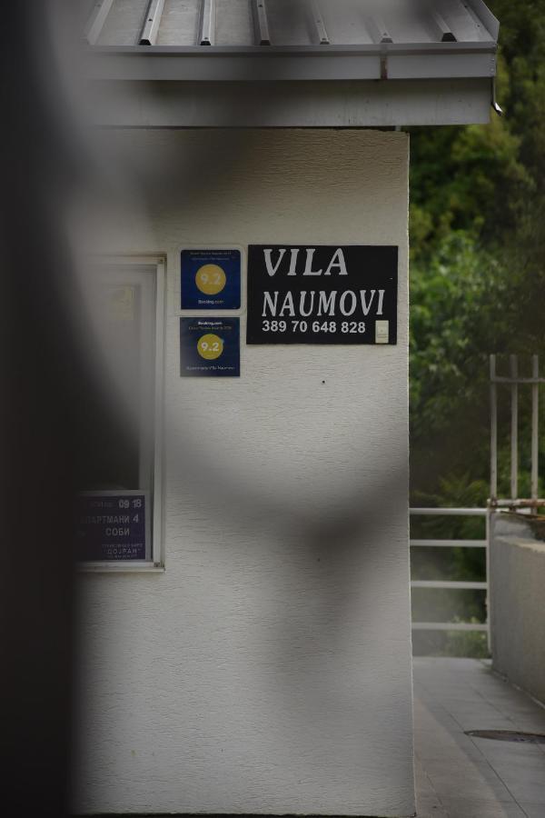 Apartments Villa Naumovi Dojran ภายนอก รูปภาพ